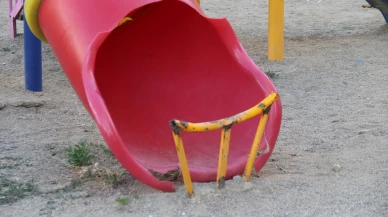 Eskişehir'deki Çocuk Parkında Şok Eden Manzara