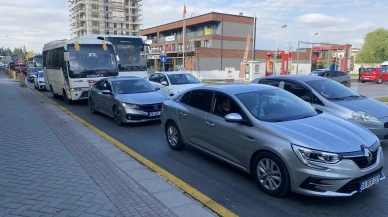 Eskişehir’de Okulun İlk Gününde Trafik Yoğunluğu