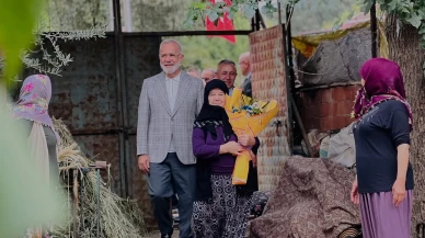 AK Parti Heyetinden Şehit Ailesine Duygulandıran Hediye