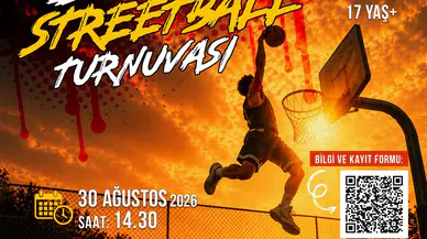Odunpazarı’nda 30 Ağustos’ta Streetball Heyecanı