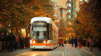 Eskişehir’de iki tramvay hattında seferler yapılamıyor