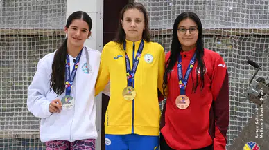 İdil Bengisu Avrupa’da Üçüncü Madalyasını Kazandı