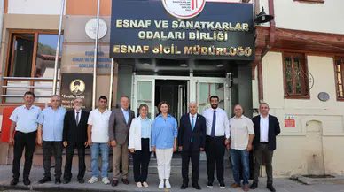 Ünlüce’den Esnaf Odalarına Ziyaret