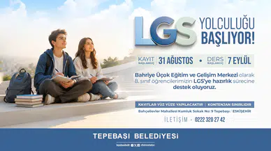 Tepebaşı’nda LGS Hazırlık Kursu İçin Kayıtlar Başlıyor