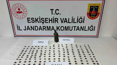 Eskişehir’de jandarmadan tarihi eser operasyonu: Şüpheli tutuklandı