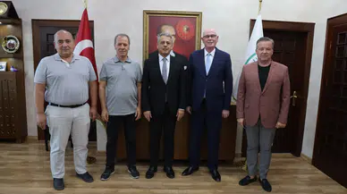 Kaymakam Şahin’den Başkan Kurt’a İade-i Ziyaret