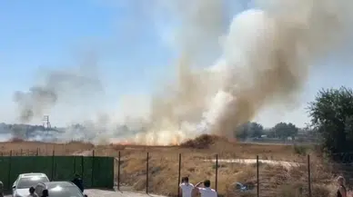 Eskişehir’de Otluk Alanda Çıkan Yangın Söndürüldü