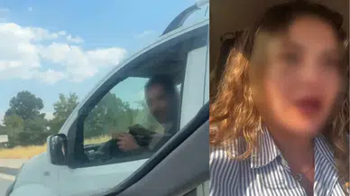 Eskişehir Çevreyolunda Sürücülerin Tartışması Kamerada