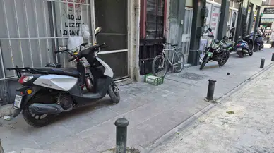 Eskişehir’de Kaldırımları Motosikletler İşgal Etti