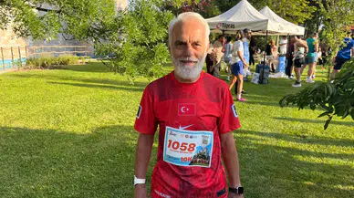76 Yaşında 21 Kilometre: Eskişehir’de Gençlere Taş Çıkardı