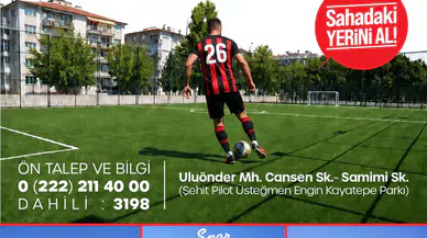 Efsane Eskişehirspor Halı Sahası Santraya Hazır
