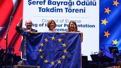 Eskişehir’e Avrupa Konseyi’nden “Şeref Bayrağı” ödülü takdim edildi