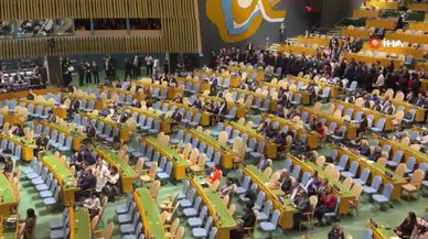 Netanyahu Kürsüye Geldi, Heyetler Salonu Terk Etti