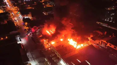 Eskişehir'de Baksan Sanayi Sitesi’nde yangın paniği