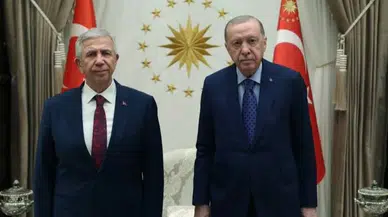 Cumhurbaşkanı Erdoğan, Mansur Yavaş’ı kabul etti