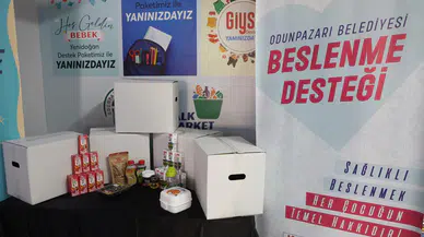 Odunpazarı Belediyesi'nden 200 öğrenciye beslenme desteği