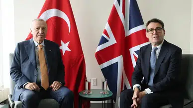 Cumhurbaşkanı Erdoğan, İngiltere Başbakanı Burnham ile görüştü