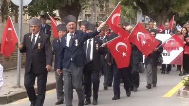 Eskişehir’de Gaziler Günü için bando yürüyüşü