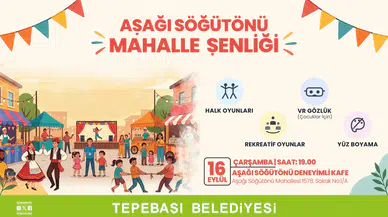 Tepebaşı’nda Aşağı Söğütönü Mahalle Şenliği