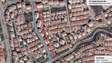 Dr. Sadık Ahmet Bulvarı’nda Bir Şerit Trafiğe Kapanacak