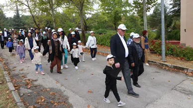 Odunpazarı’nda iki nesil aynı yürüyüşte buluştu