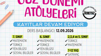 Emek Gençlik Merkezi’nde Güz Dönemi Atölyeleri Başlıyor