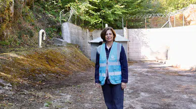 Başkan Ünlüce Kalabak Suyu’nun kaynağında