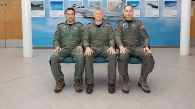 Türk pilotlar Eurofighter Typhoon için uçuş eğitimlerine başladı