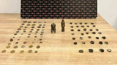 Bolvadin’de Tarihi Eser Operasyonu: 91 Parça Eser Ele Geçirildi