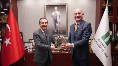 Hacı Bektaş Veli Anadolu Kültür Vakfı’ndan Başkan Ataç’a Nezaket Ziyareti