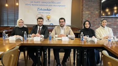 AK Parti Eskişehir Gençlik Kolları’ndan Genç Basın Mensuplarıyla Buluşma