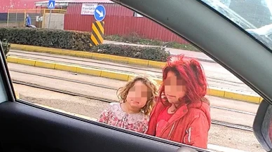 Eskişehir’de Kış Soğuğunda Çocuk Dilenciler Yürek Burktu