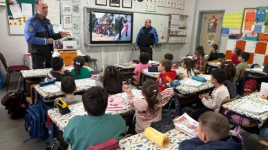 Kütahya’da Minik Öğrencilere Polis ve Güvenlik Eğitimi