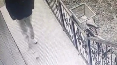 Kütahya’da Gündüz Vakti Bisiklet Hırsızlığı Kameraya Yansıdı