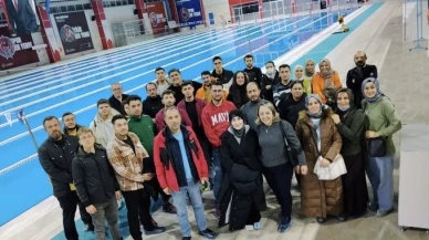 Teori Sahada Buluştu: Kursiyerler Olimpik Havuzda Eğitim Gördü