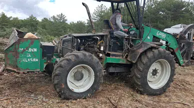 Eskişehir’de Ormana Park Edilen 2 Milyon Tl’lik Kepçe Kayboldu