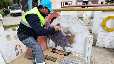 Sivrihisar Belediyesinden Okullara Bakım Ve Onarım Desteği