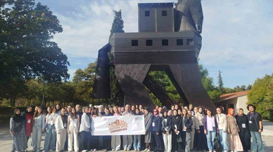 Eskişehirli Öğrenciler “Maziden Âtiye Çanakkale” Programında