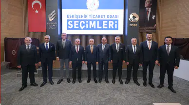 Eskişehir Ticaret Odası’nda Yeni Dönem Kadrosu Belli Oldu