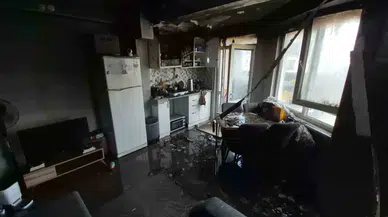 Eskişehir’de Daire Yangını: İçerideki Köpek Kurtarılamadı