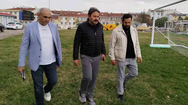 Necdet Yıldırım Spor Sahası’nda Çalışmalar Sürüyor
