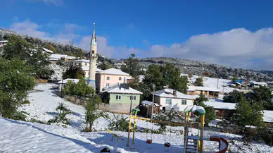 Eskişehir’in Yüksek Kesimleri Karla Kaplandı
