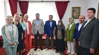 Eskişehir Protokolünden Mustafa Destici’ye Ziyaret