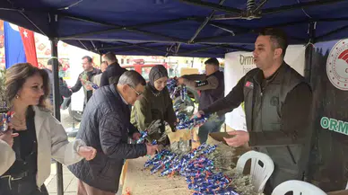 Eskişehir’de Cumhuriyet’in 103. Yılına Özel  bin 103 Lavanta Fidanı Dağıtıldı