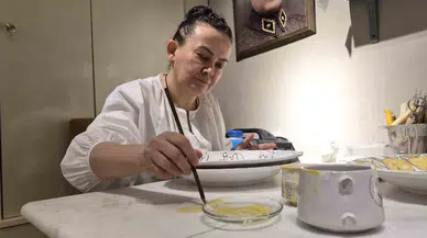 Parasız Başladığı Atölyesinde Sanatını Yaşatıyor