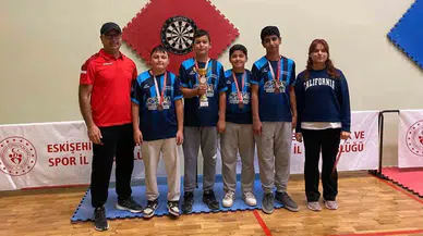 Eskişehir’de Yıldız Erkek Dart Müsabakaları Tamamlandı
