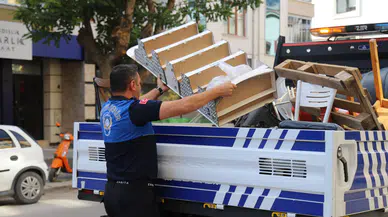 Eskişehir’de Zabıta Kaldırım İşgallerine Geçit Vermedi