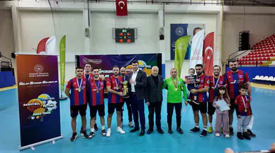 Eskişehir’de Futsal Şampiyonu TÜRASAŞ Oldu