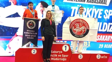 Eskişehirli sporcu Türkiye şampiyonluğu kürsüsünde
