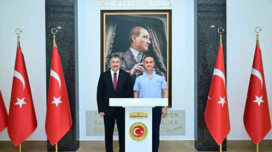 Hava Orgeneral Dalkıran’dan Vali Yılmaz’a Veda Ziyareti